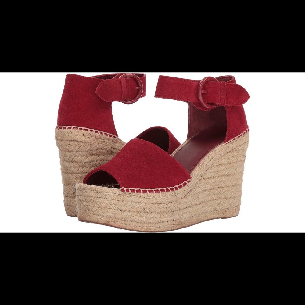 Marc Fisher Red Suede alida shoes